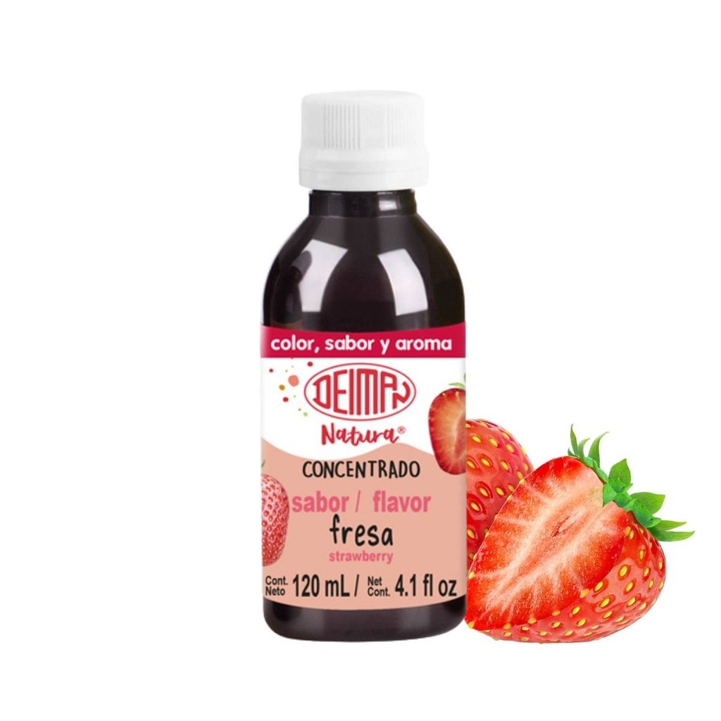 [N-afr-120] 4 fl oz - Strawberry Concentrate DEIMAN NATURA
